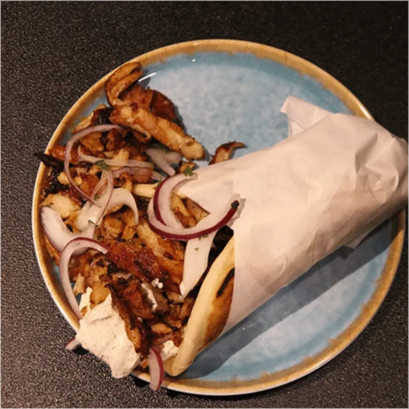 Pita gyros student menu